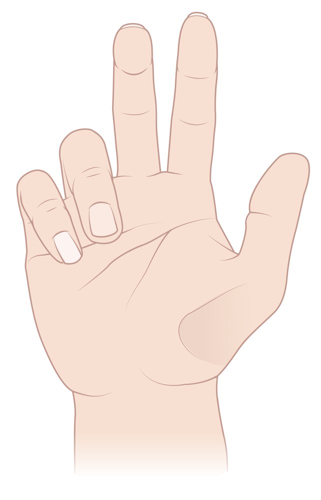 Hand of benediction